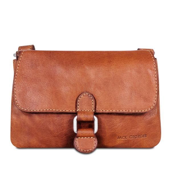 Leather Bag With Brown Color